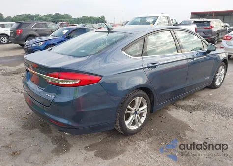 2018 Ford Fusion Hybrid S from USA, damaged, VIN 3FA6P0UU4JR100080